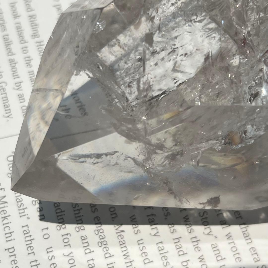 ✳️☆幻宝☆極品極上ハイパワー水晶☆レインボー レムリアンシード 六角柱 天然石