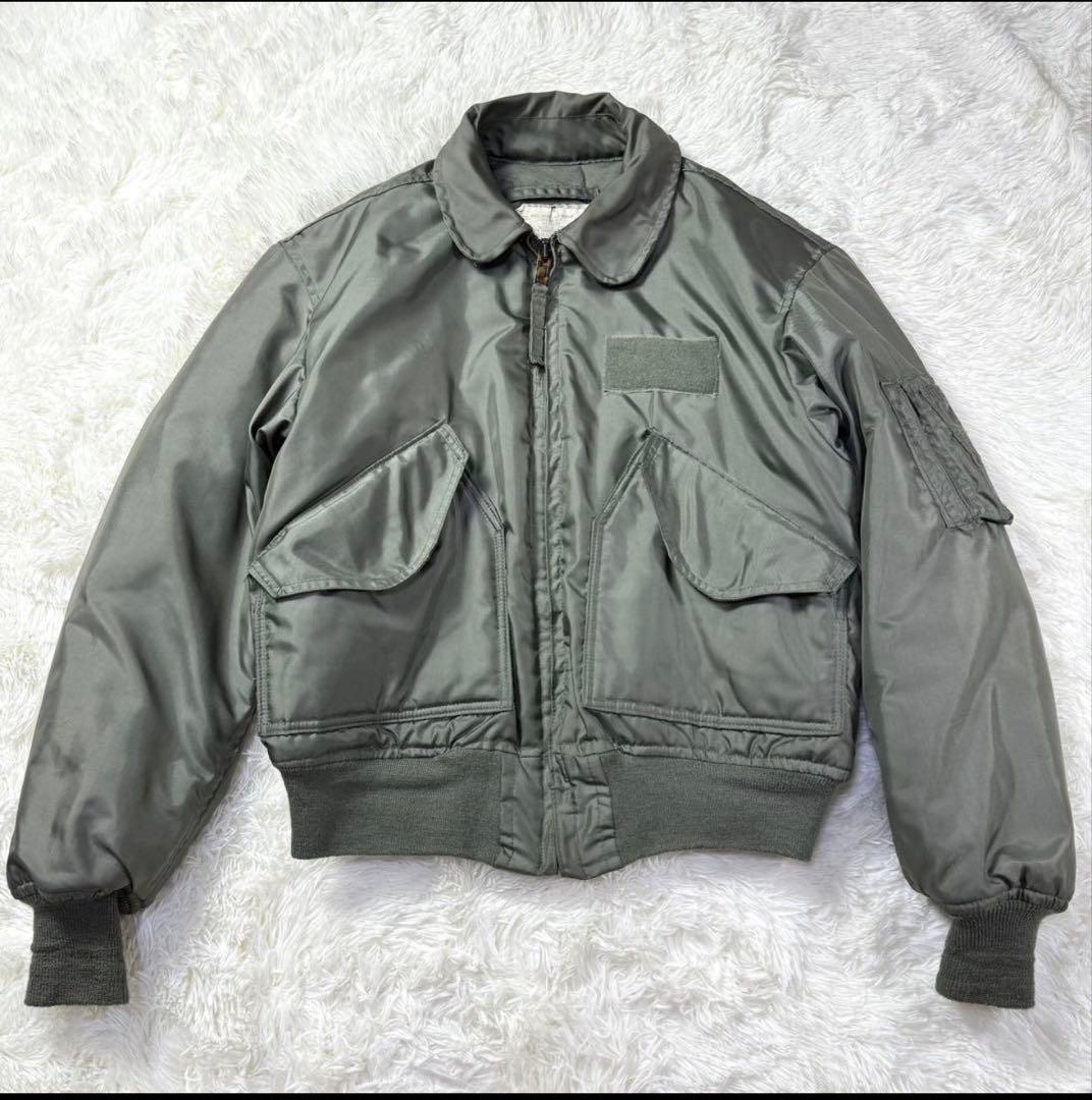 【美品】82年製 米軍実物 CWU-45/Pフライトジャケット ノーメックス M
