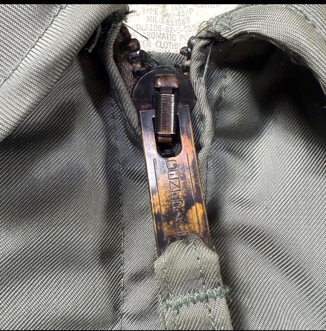 【美品】82年製 米軍実物 CWU-45/Pフライトジャケット ノーメックス M