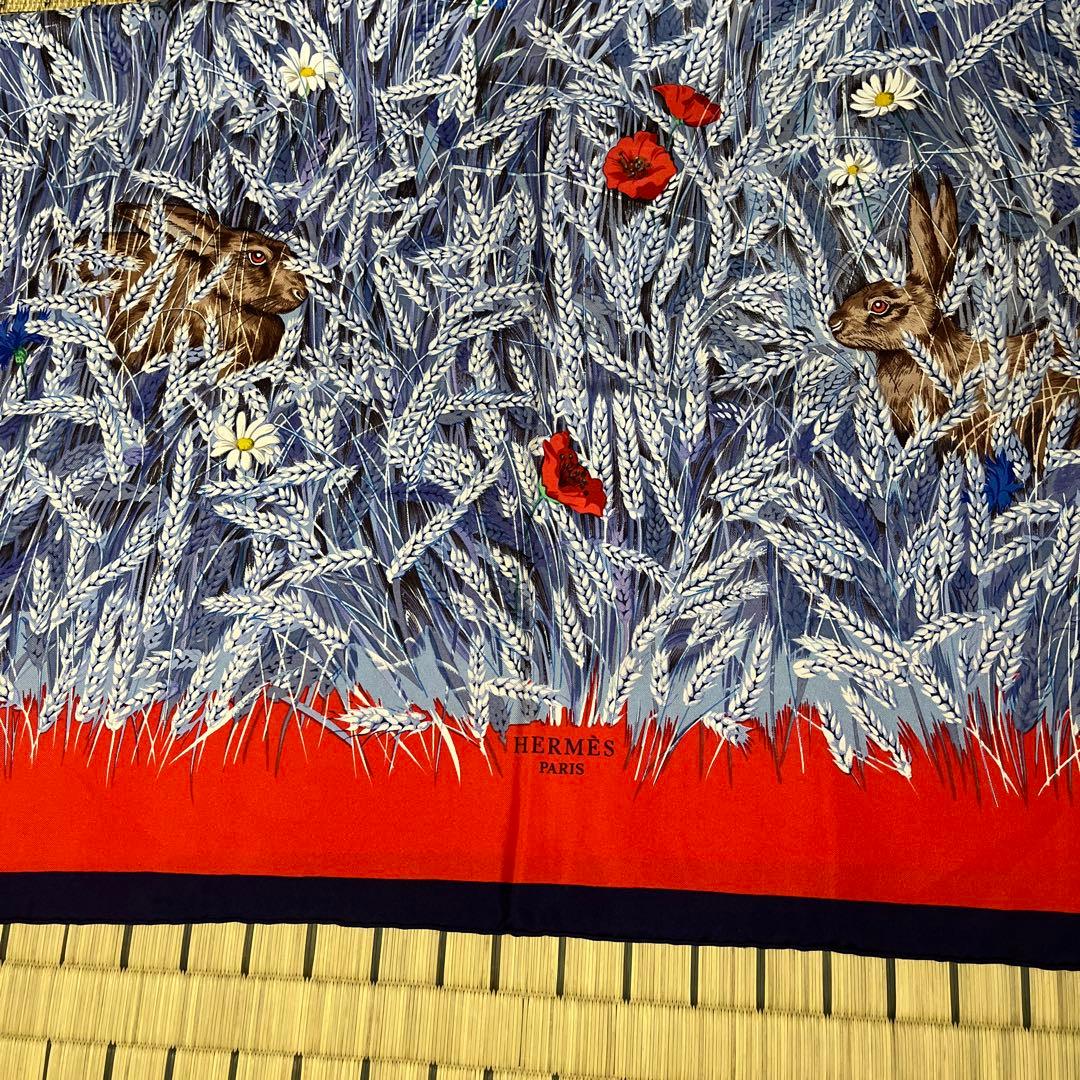 【セール中】エルメス　HERMES スカーフ　カレ90大判シルク100% ＊