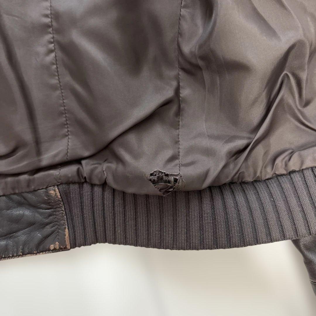 Zegna ヴィンテージレザージャケット