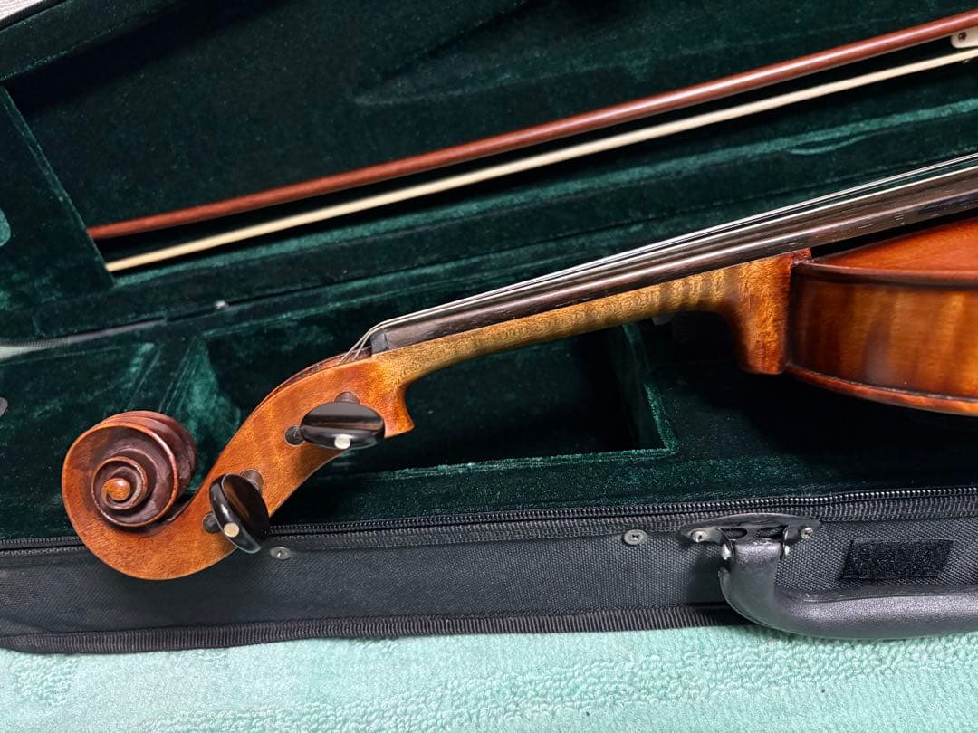 鈴木政吉 No.7 4/4 激虎杢 バイオリン 美品