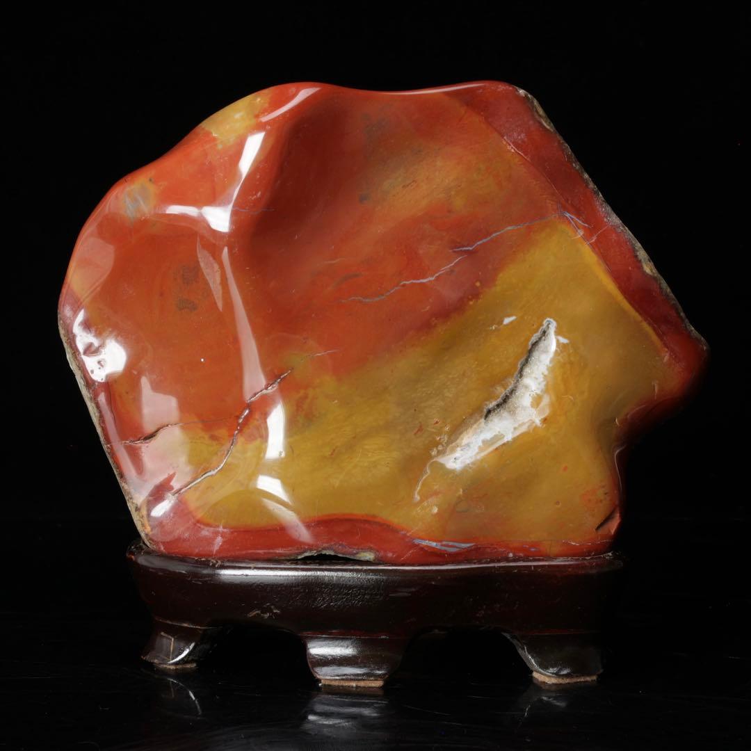 佐渡 赤玉石 黄色 赤玉 赤石 ジャスパー 原石 鑑賞石 自然石 水石 2kg