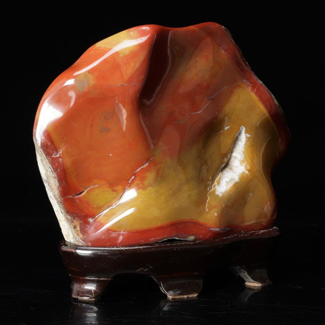 佐渡 赤玉石 黄色 赤玉 赤石 ジャスパー 原石 鑑賞石 自然石 水石 2kg