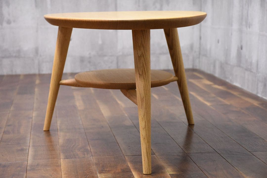 EIC28 展示品 柏木工 ケイ ウィンザー リビングテーブル オーク無垢材