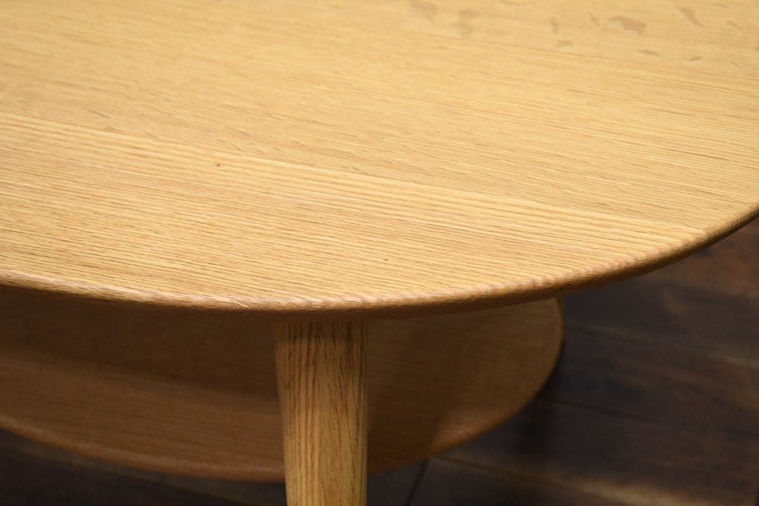 EIC28 展示品 柏木工 ケイ ウィンザー リビングテーブル オーク無垢材