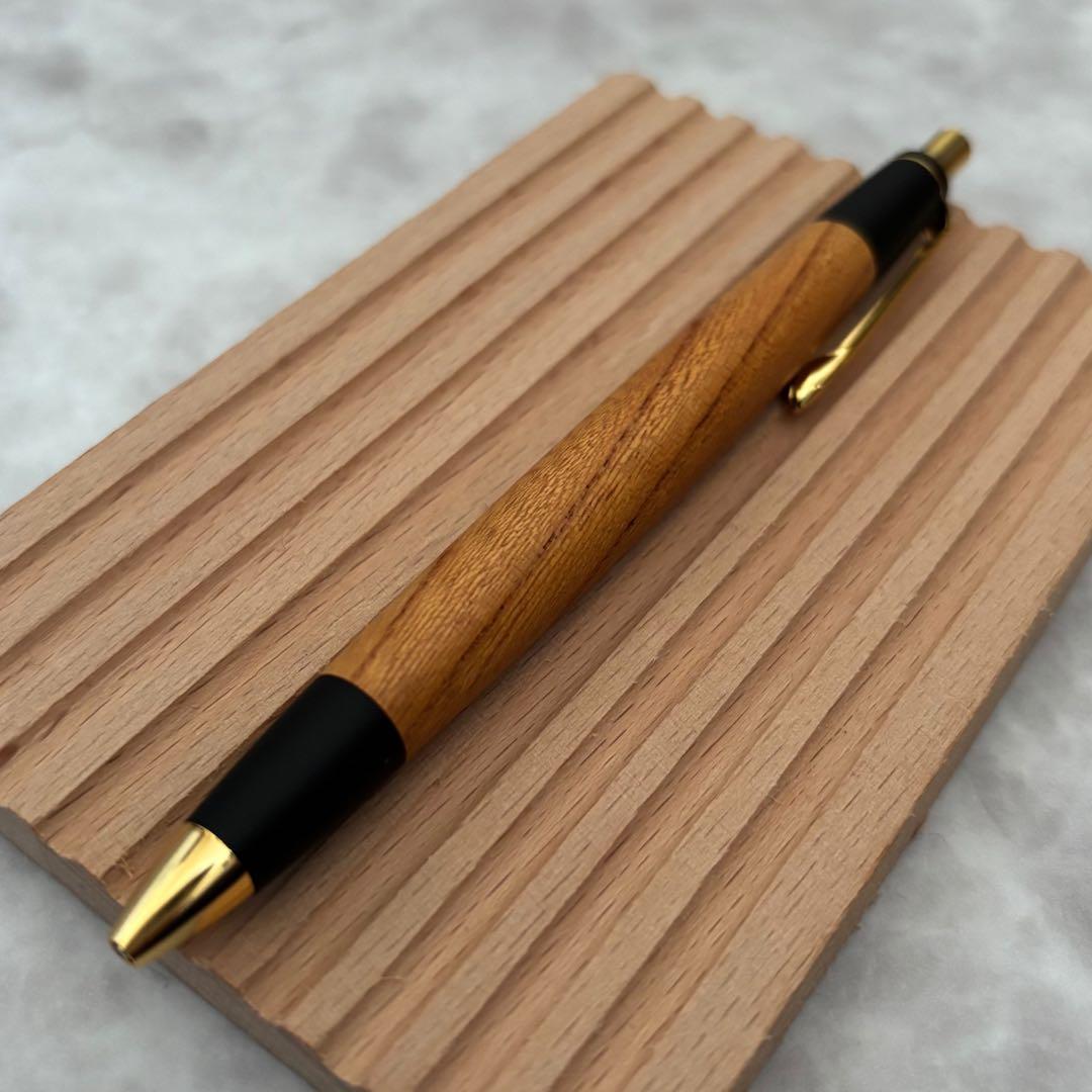【24時間以内発送】ボナン 欅 シャープペンシル 真鍮