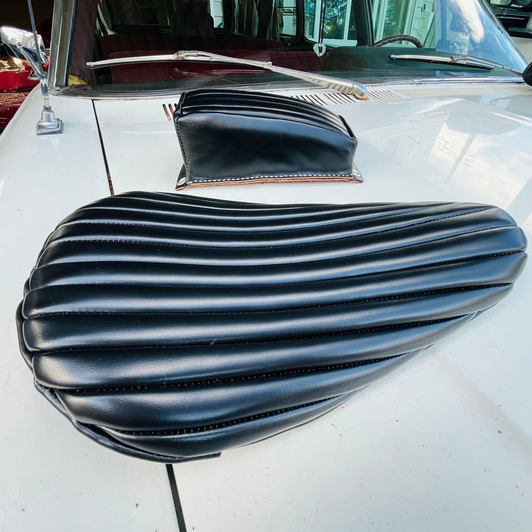 茶芯ホースハイドビンテージソロ＆ピリオンショベルナックルチョッパー年代BATES