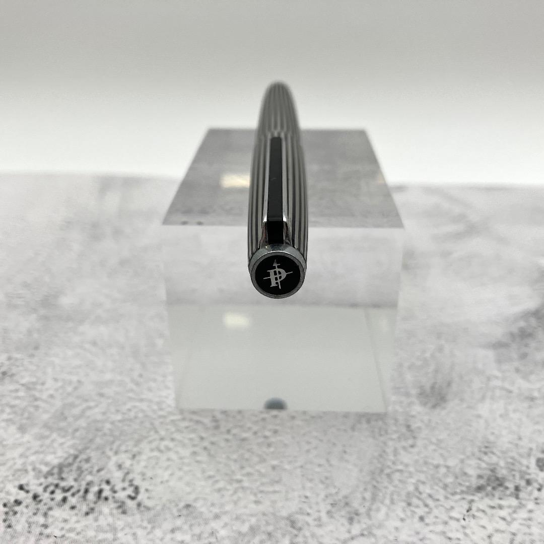 希少品 PILOT パイロット カスタムストライプ 万年筆 ペン先F