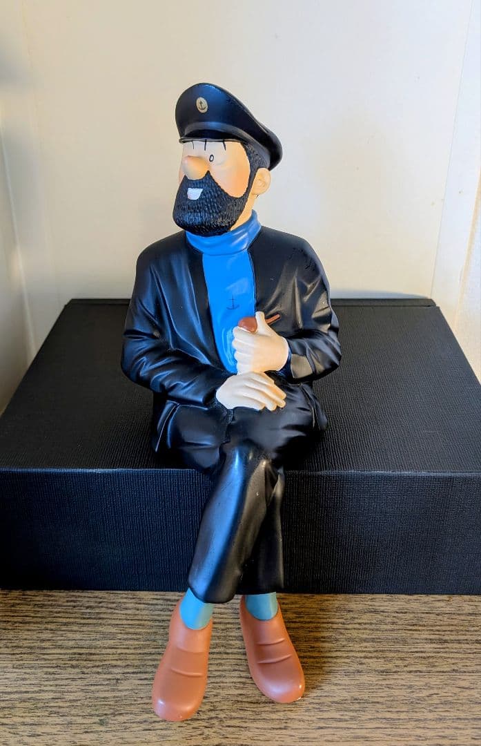 〈タンタンの冒険ハドック船長レジンフィギュアモデル（大）フランス製〉