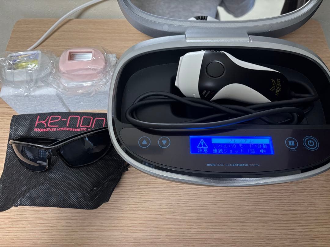 「【動作確認済・即使用OK】ケノン 脱毛器 NIPL-2080 日本製」