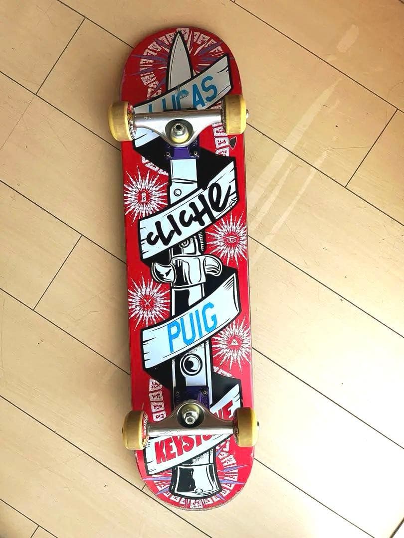 早い者勝ち　clicheクリシェ　デッキ　スケートボード　スケボー