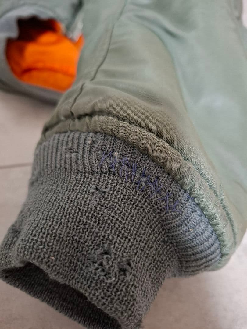 米軍実物 MA-1 フライトジャケット 1973年製　SMALL