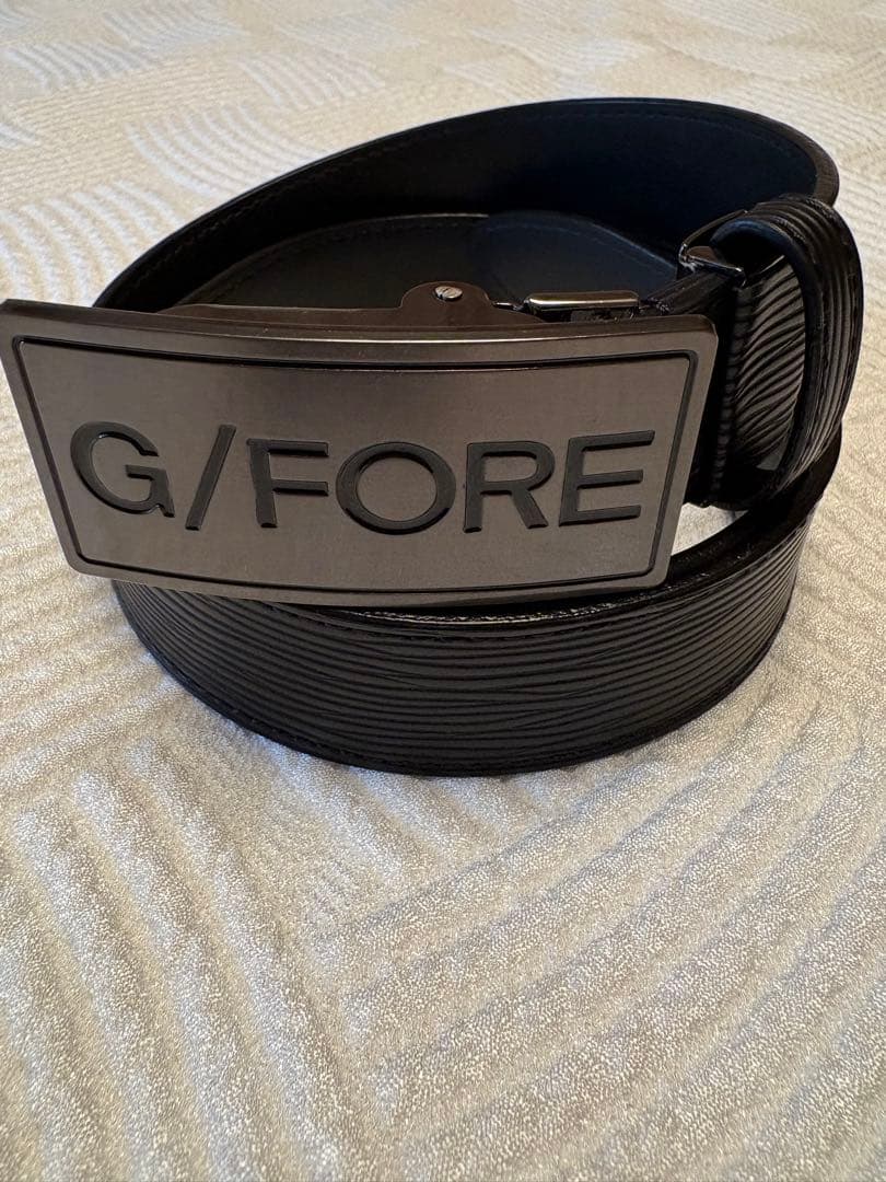 G/FORE ブラックベルト ロゴ入り