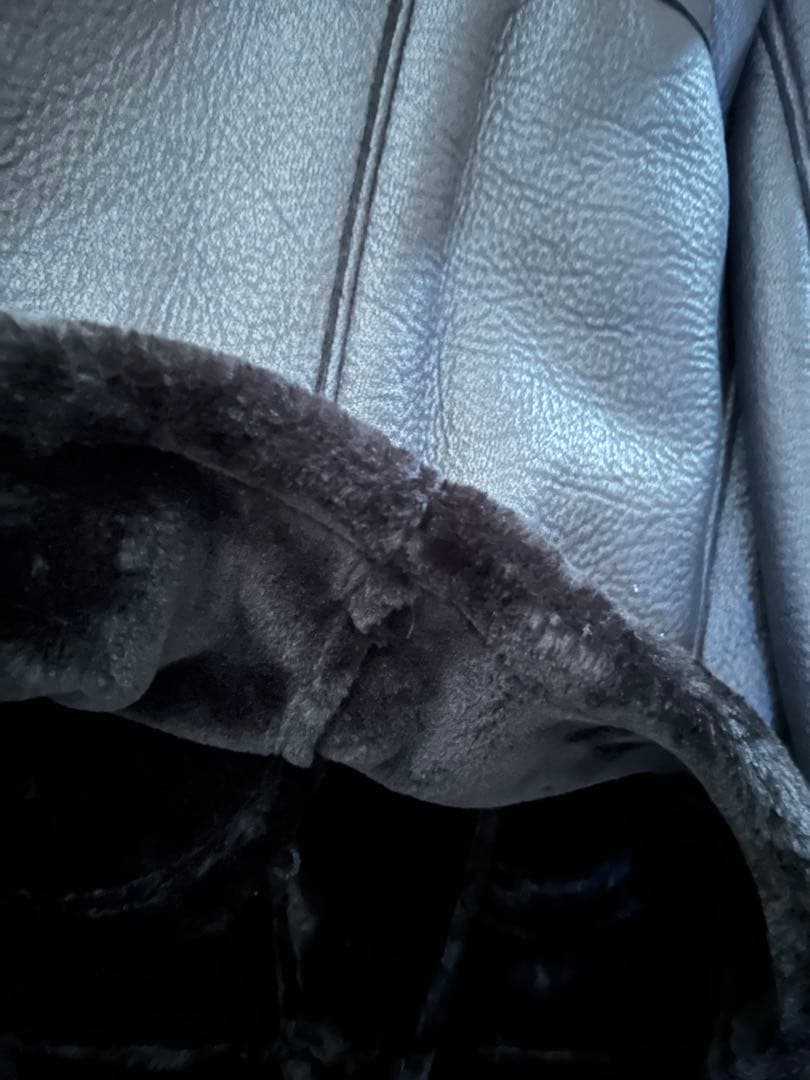 ZARA 黒レザーシングルライダースジャケット 未使用、タグ付き