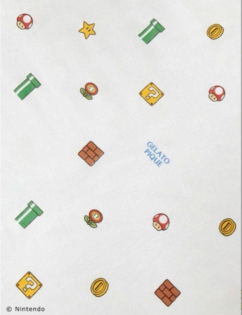 ジェラートピケ　マリオ　布団カバー3点セット　シーツ