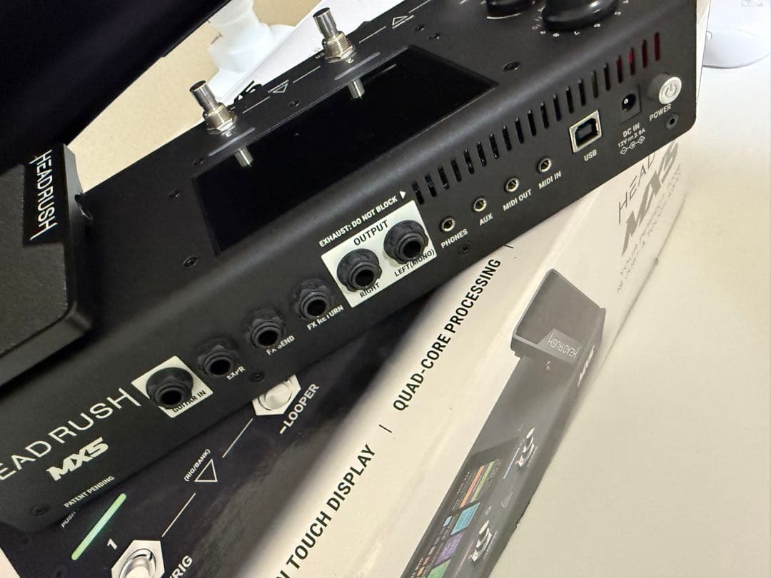 HeadRush MX5 IRやプリセットなど入り