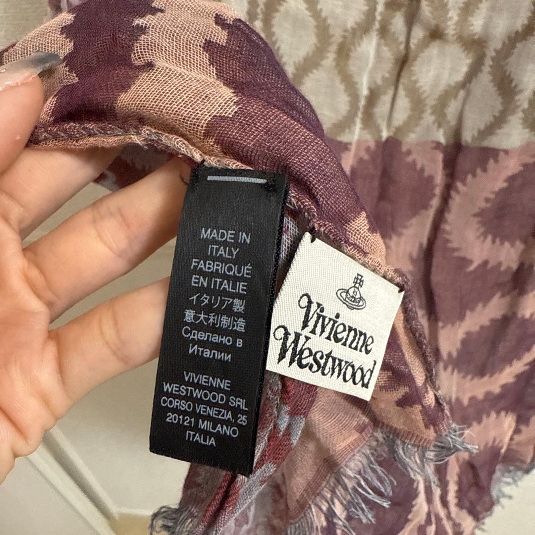 vivienne westwood スクイグル　マフラー　ストール　スカーフ