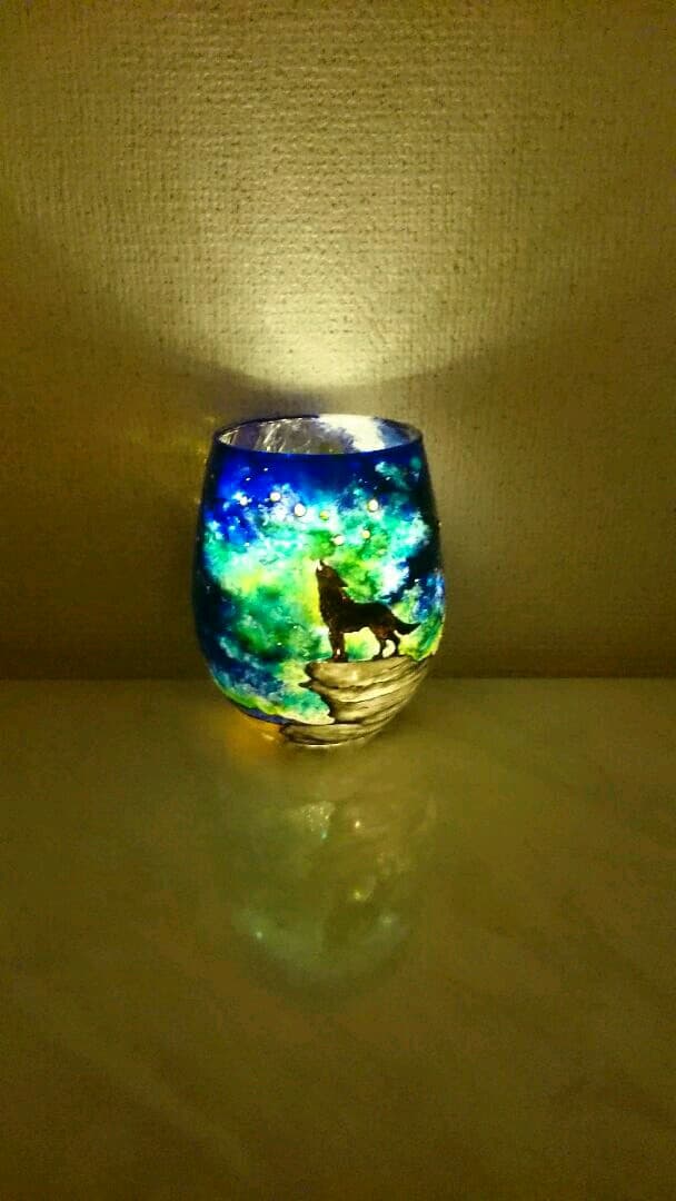 星座シリーズ 獅子座と乙女座のキャンドルホルダー