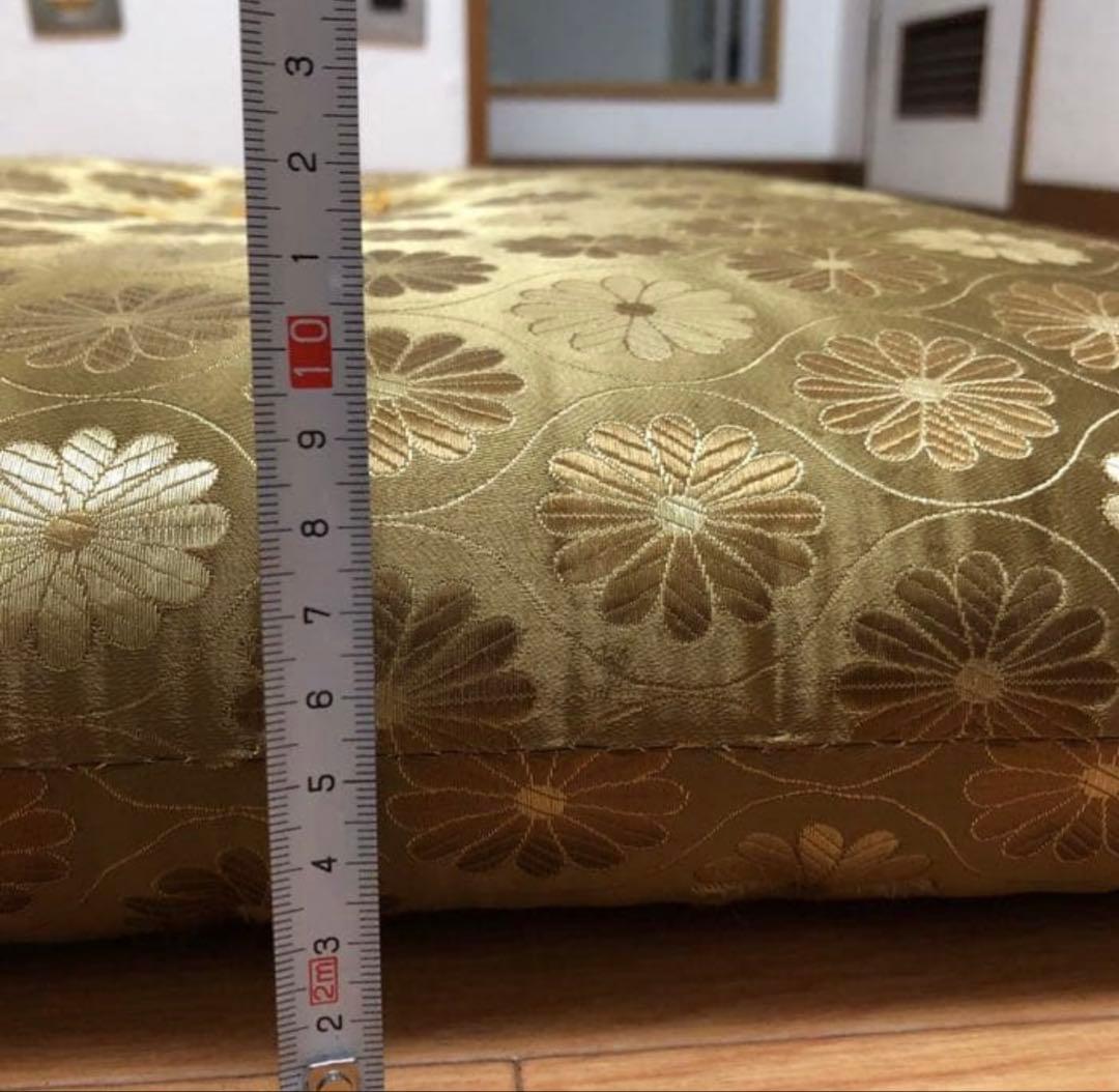 値下げ！美品！仏前座布団☆御前座布団☆金襴☆法事☆座布団　　3枚セット