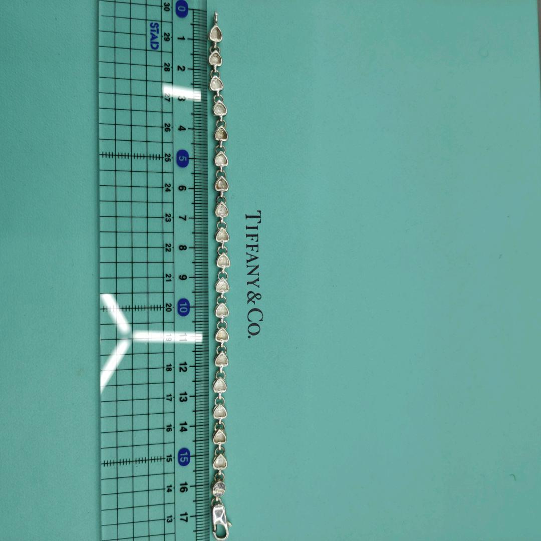 とあ　美品TIFFANY&Co. ティファニー パフハート ブレスレット