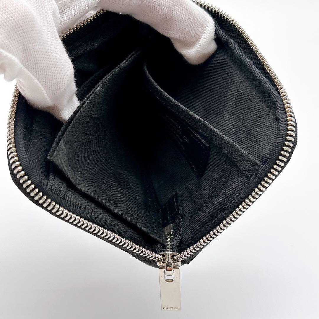未使用級✴︎ PORTER DELIGHTレザー ブラック L字ファスナー