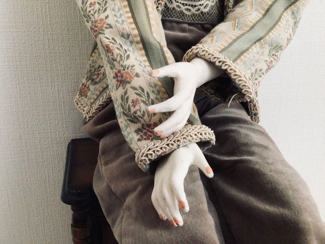 創作人形 西洋アンティーク バレリーナ 石膏 西洋人形 美形美人 身長80cm