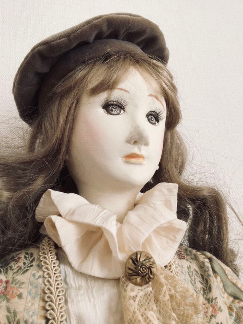 創作人形 西洋アンティーク バレリーナ 石膏 西洋人形 美形美人 身長80cm