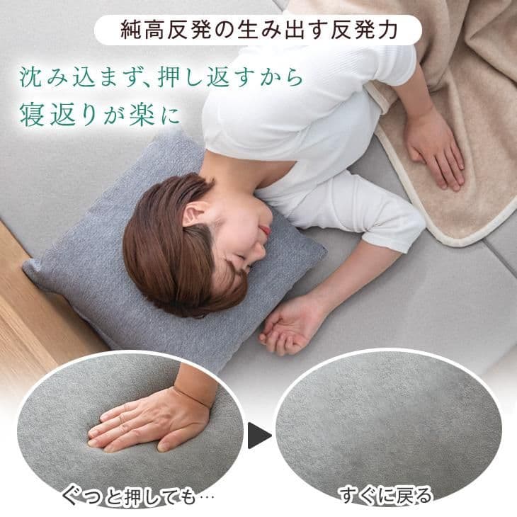 シングルマットレス シングル 三つ折り 折りたたみ 高反発