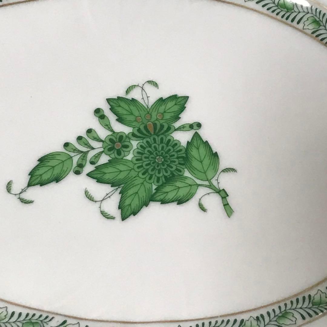 ヘレンド インドの華 オーバル ディッシュ　２枚セット