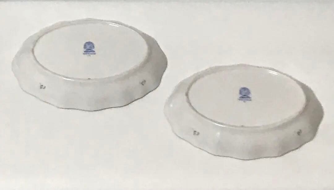 ヘレンド インドの華 オーバル ディッシュ　２枚セット