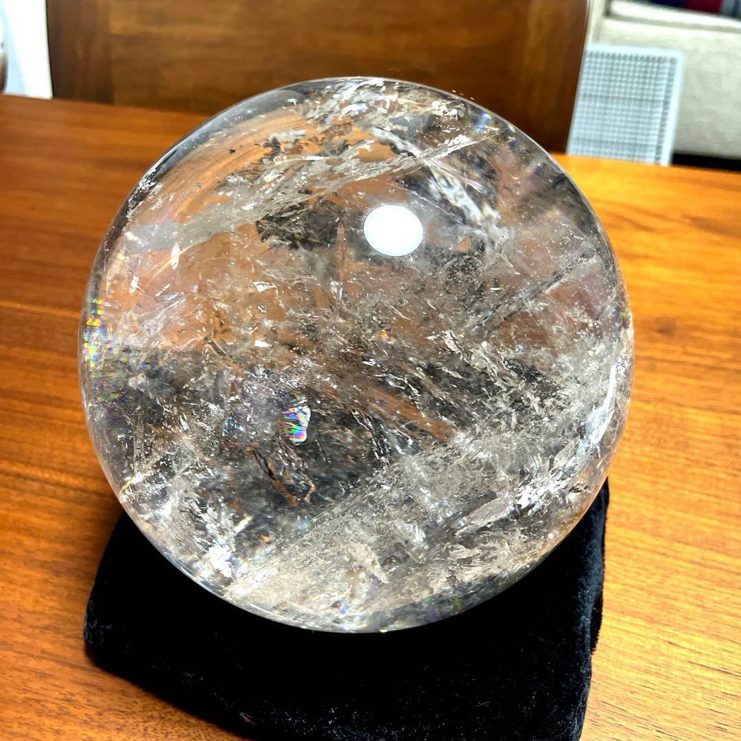 ヒマラヤ　ガネッシュヒマール産　丸玉　スフィア　水晶　16センチ　希少　SALE