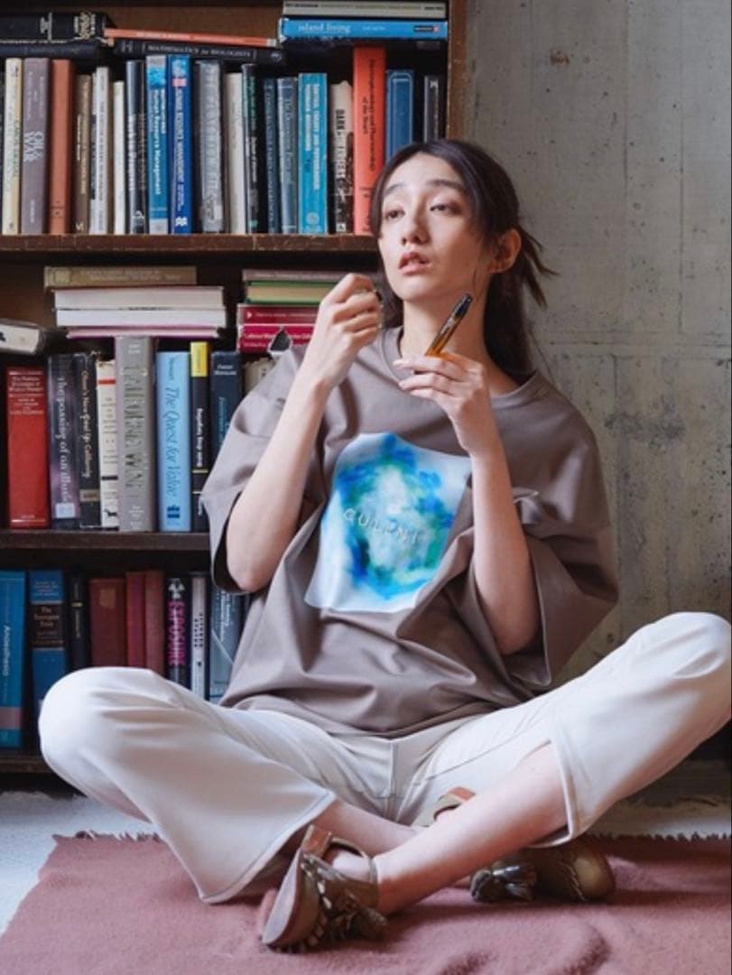 小見山峻×ANLIO×CULLNI Logo Photo Tee