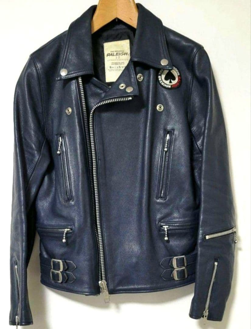 純正ごまあぶら様 革ジャン ダブルライダース