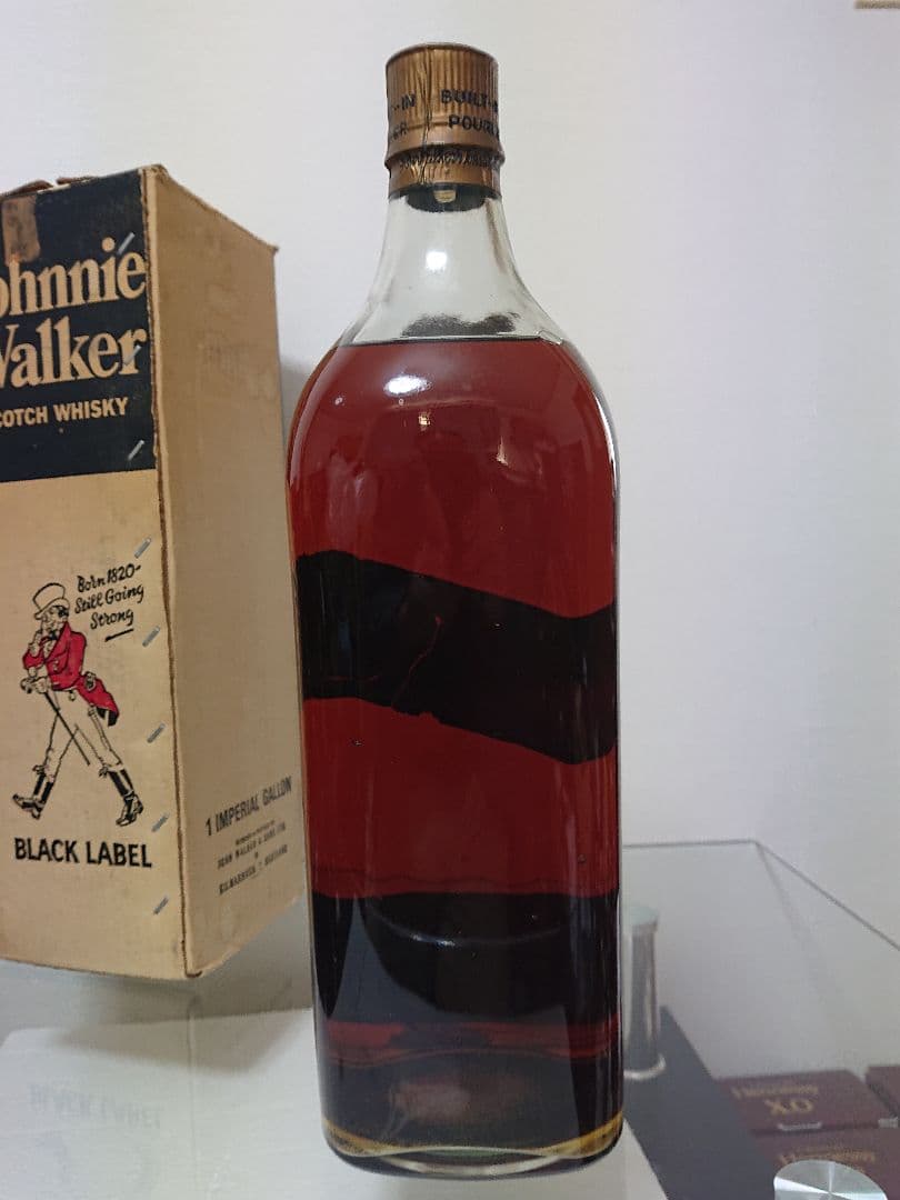 古酒 未開封 4500ml ジョニーウォーカー 黒 化粧箱付 1本