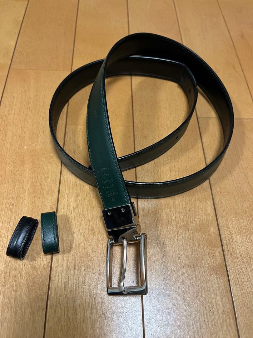 グッチ　メンズベルト　リバーシブル