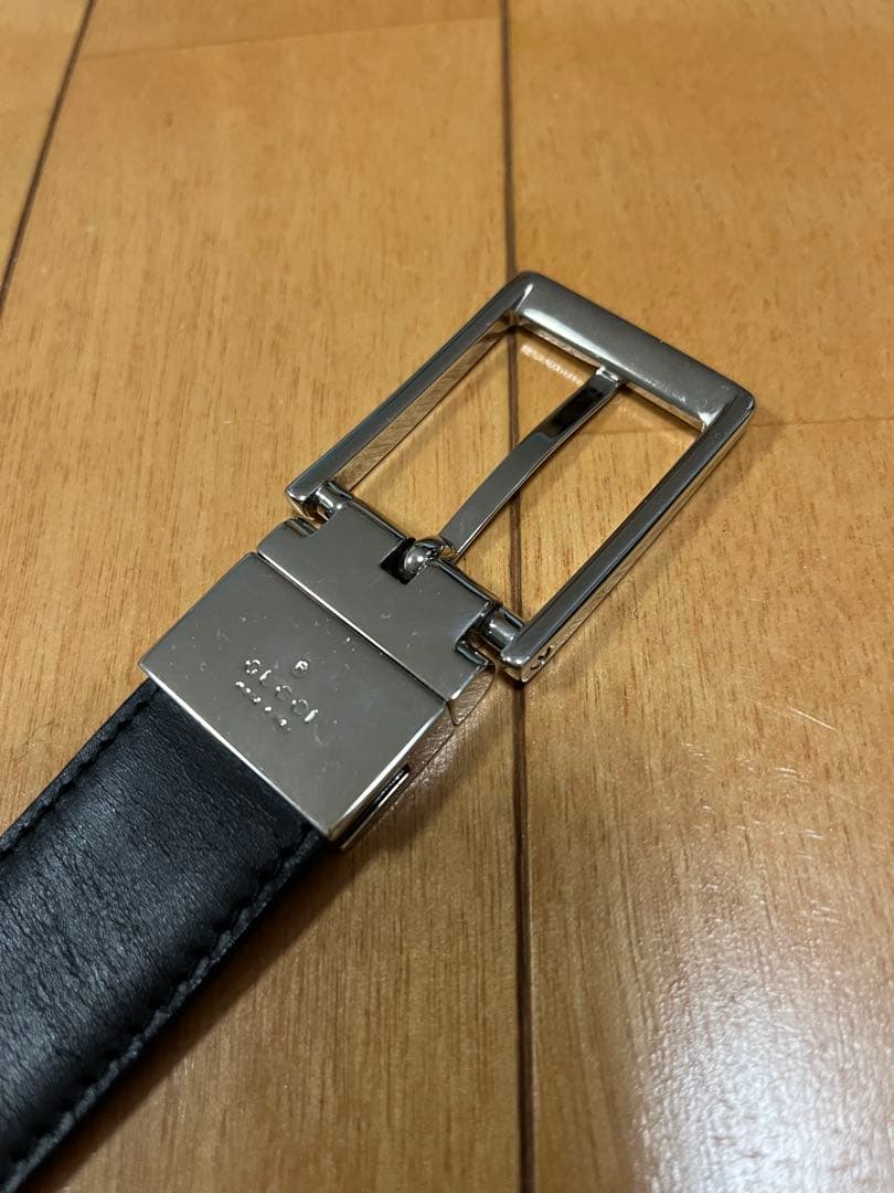 グッチ　メンズベルト　リバーシブル
