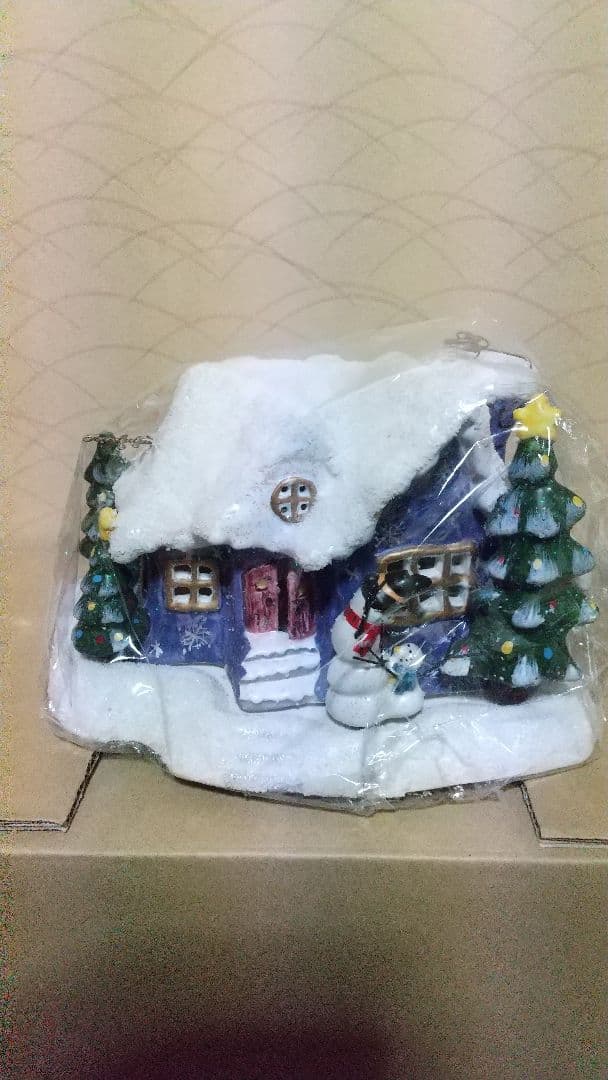 最終値下げ！新品　ラスベリー　スノーマン　クリスマス　オブジェ　陶器