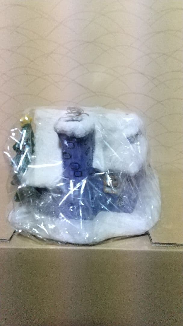 最終値下げ！新品　ラスベリー　スノーマン　クリスマス　オブジェ　陶器