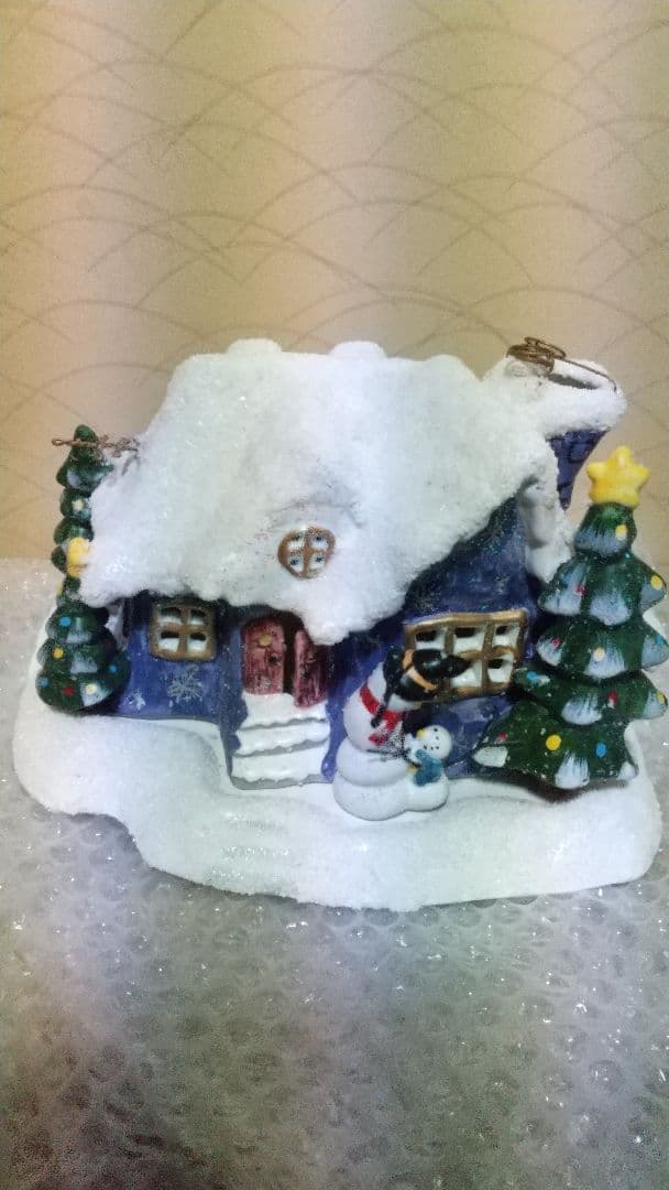 最終値下げ！新品　ラスベリー　スノーマン　クリスマス　オブジェ　陶器