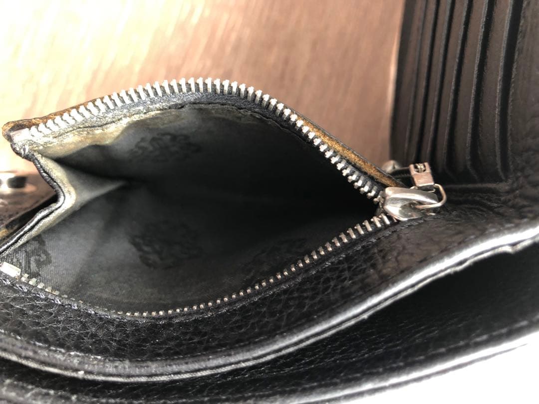 CHROME HEARTS　1スナップ ウォレット インボイス原本無修正。