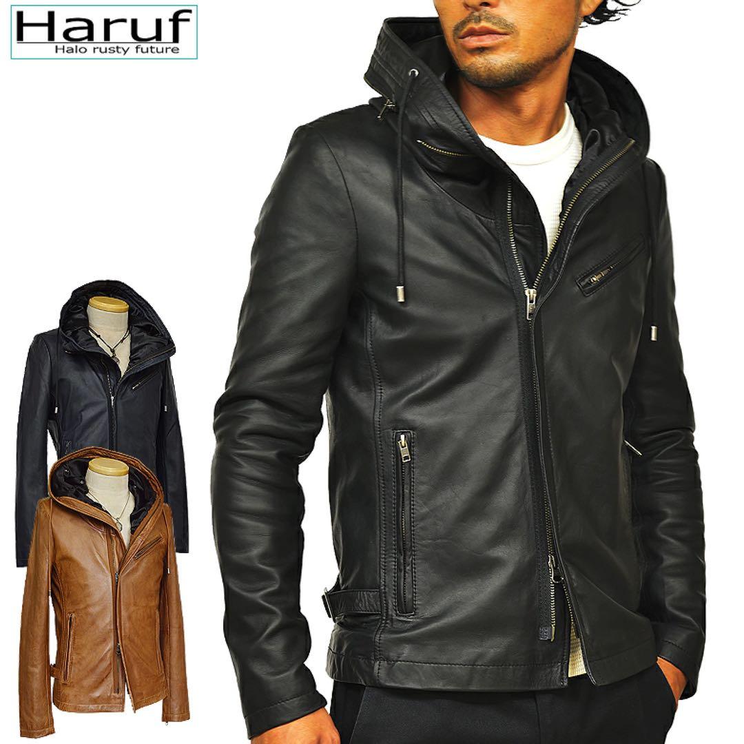 正規品 新品 本革 レザージャケット 革ジャン メンズ 紳士 男