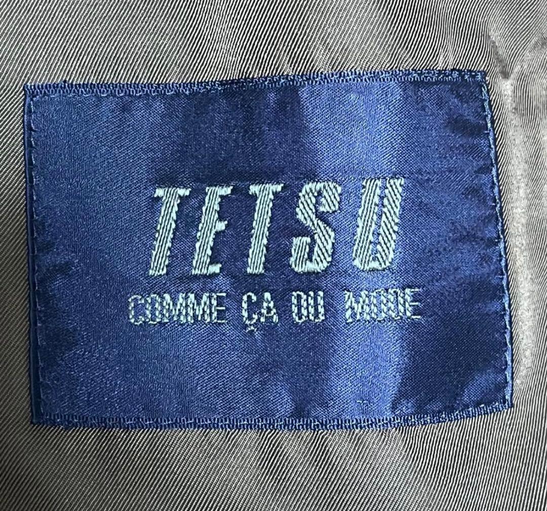 テツ コムサデモード　ロングチェスターコート　マキシ丈　カシミヤ40% XL