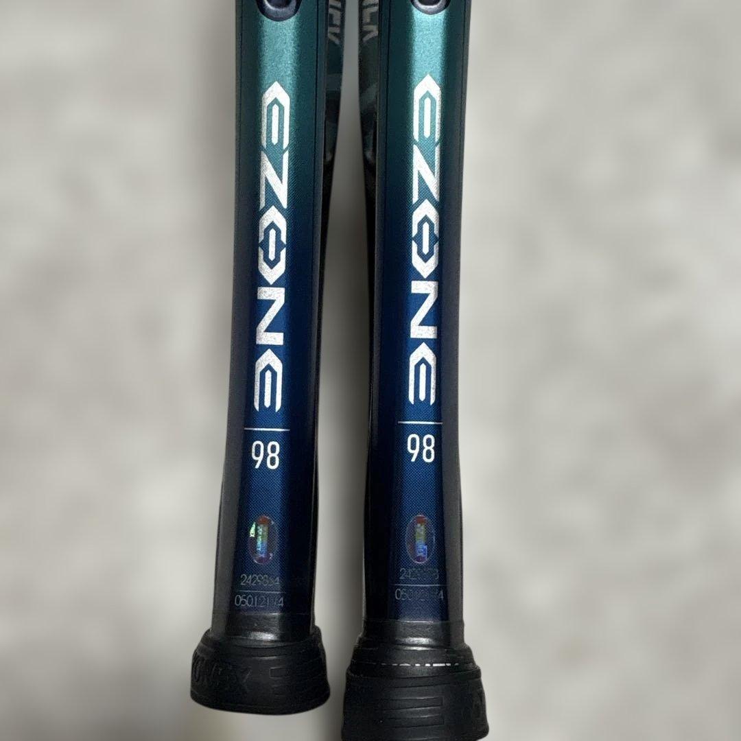 【YONEX】ヨネックステニスラケット EZONE 98 2本セットG2