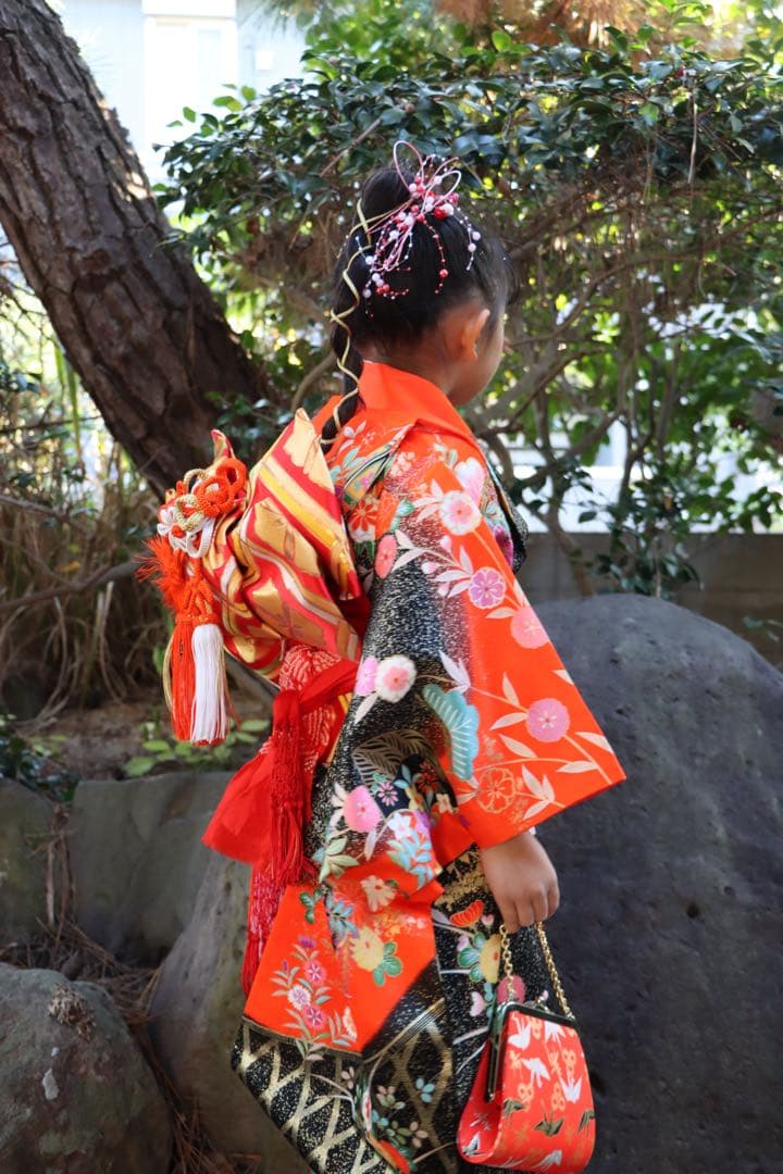 七五三　フルセット　7歳　12点セット　子供用着物セット