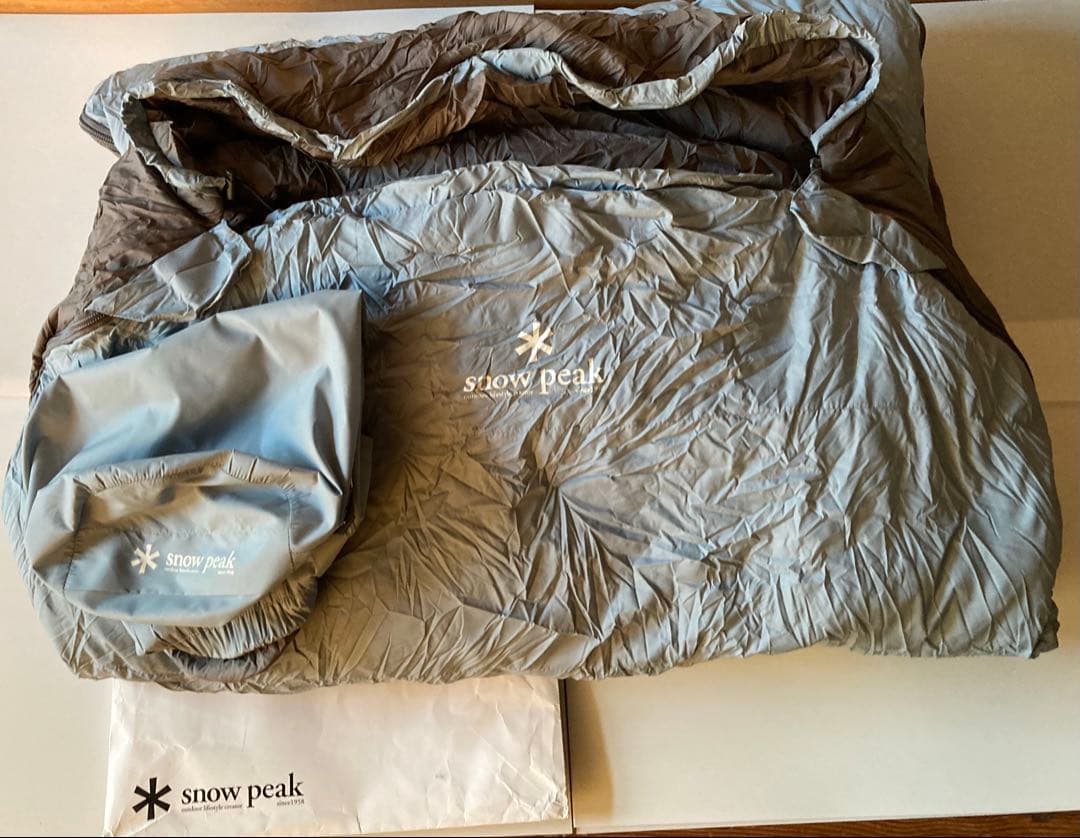 スノーピーク　セパレートマミー400 BDD-202 ダウンシェラフ