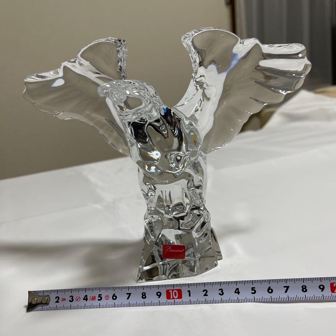a*o様 【衝撃特価：本日まで！】Baccarat 置物】鷹　躍動感 エレガント