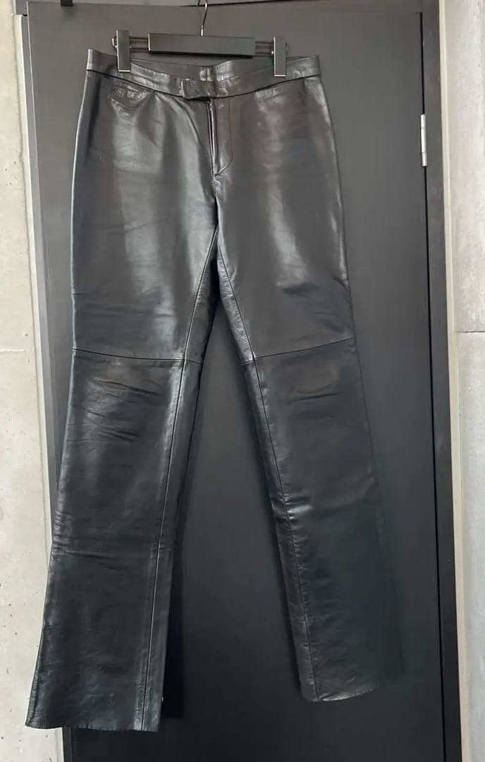 パンツ 00s COSTUME NATIONAL HOMME LEATHER PANTS