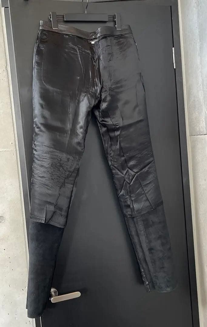 パンツ 00s COSTUME NATIONAL HOMME LEATHER PANTS