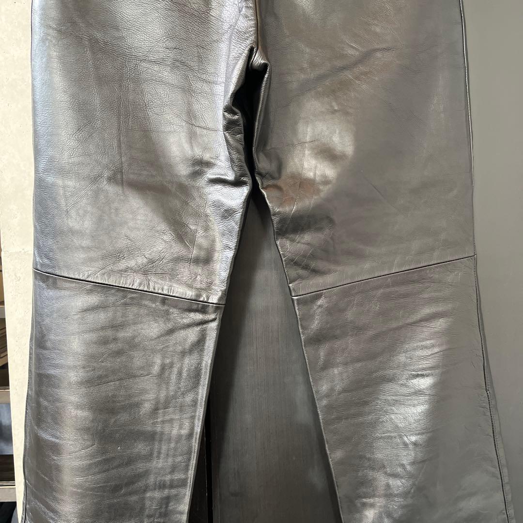 パンツ 00s COSTUME NATIONAL HOMME LEATHER PANTS